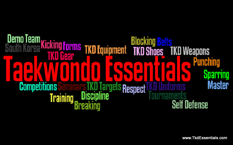 TKD Essentials, TKD, TaeKwonDo, Tae Kwon Do